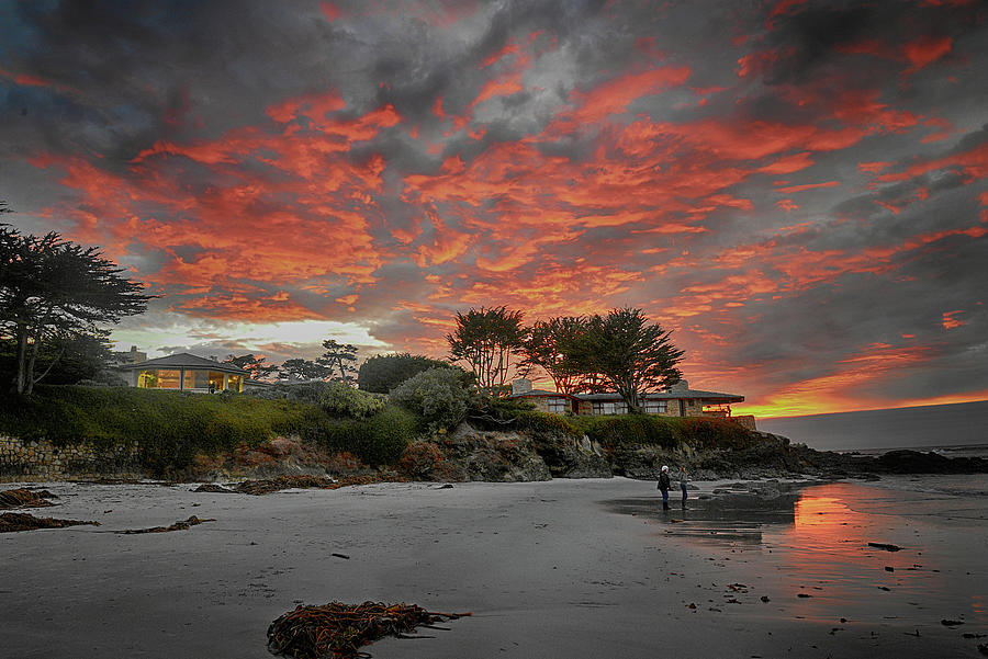 California Sunset Gondron Photograph by Keith Gondron