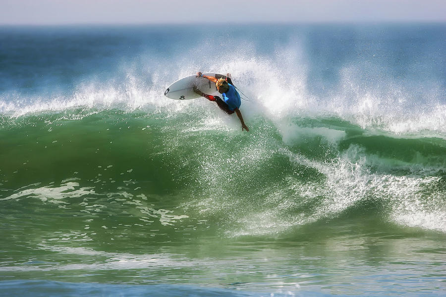 San Diego Photograph - California Surfer by Larry Marshall