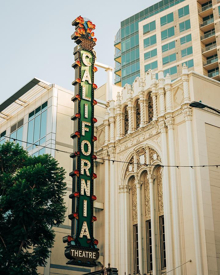 California Theater, San Jose Photograph By Jon Bilous - Fine Art America