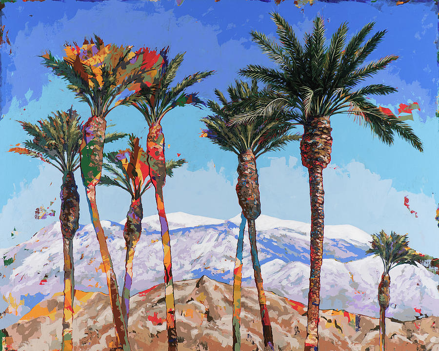 Winter Painting - California Winter #2 by David Palmer
