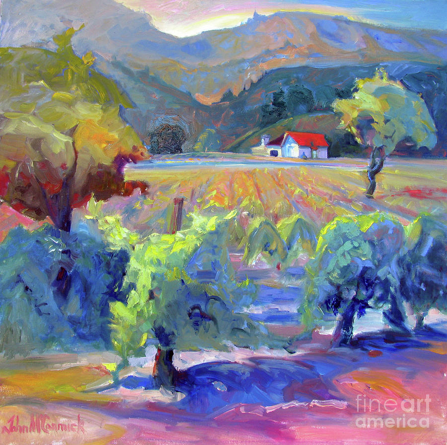 Calistoga Dreaming Painting by John McCormick
