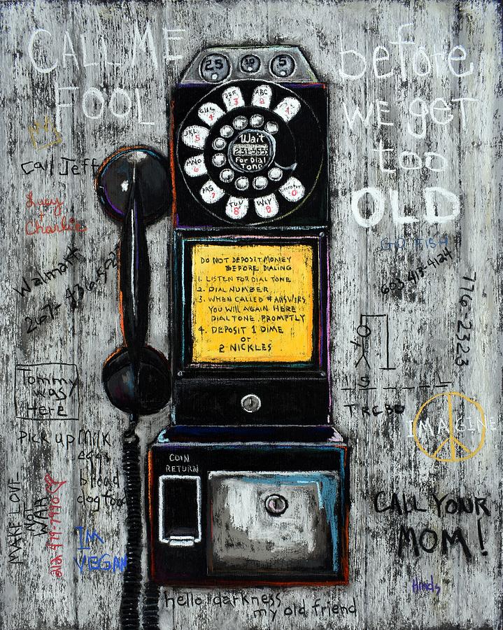 Vintage Painting - Call Jeff by David Hinds Vintage Painting - Call Jeff by David Hinds