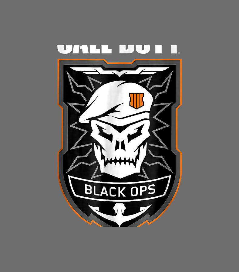 Call Of Duty Black Ops 4 Badge Digital Art by Black - Fine Art America