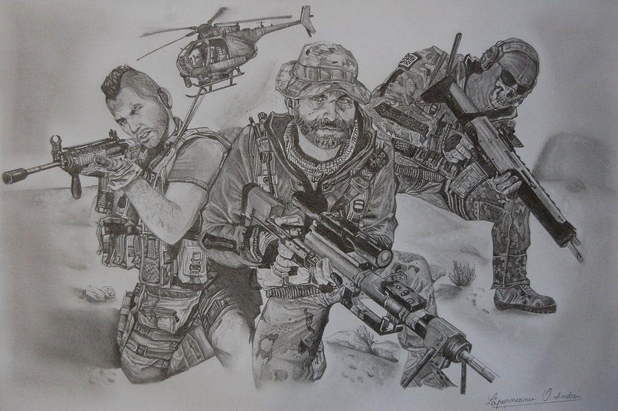 COD Warzone Christmas Card, Call of Duty Ghost Character Illustration,  Gaming Art, Gamer Boy, Ya Filthy Animal - Etsy
