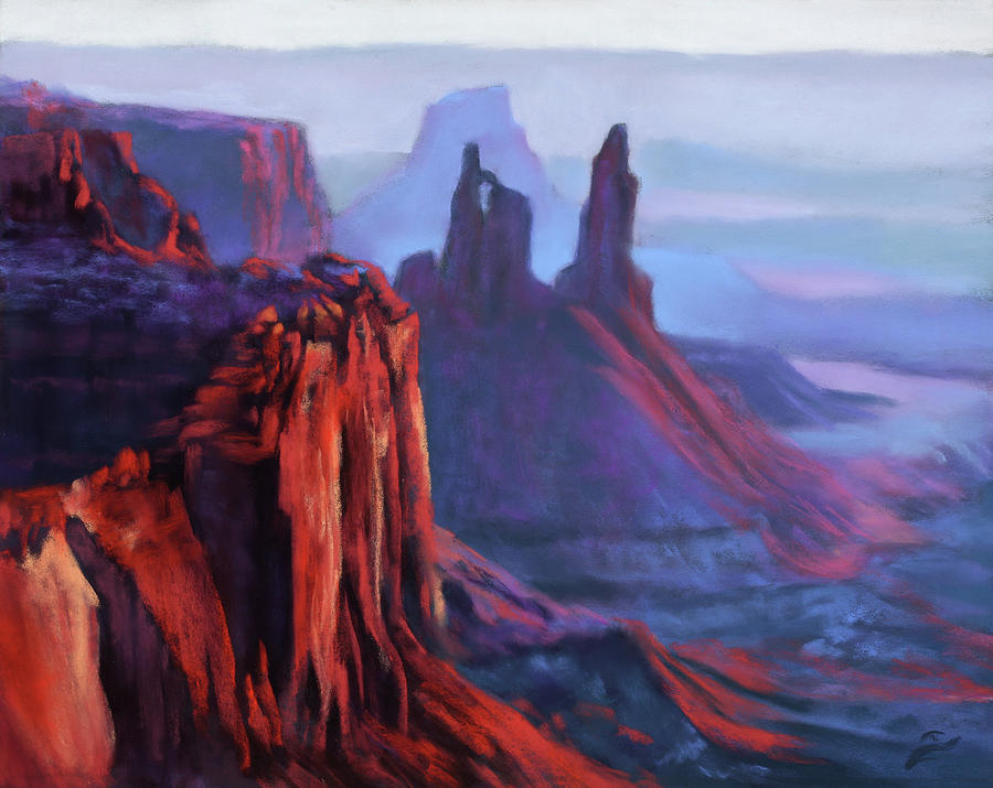 Call of the Canyon Painting by Sandi Snead