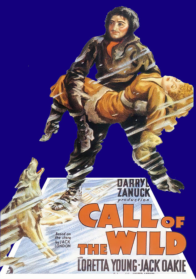 Call of the Wild, 1935 - 3d movie poster Mixed Media by Movie World Posters