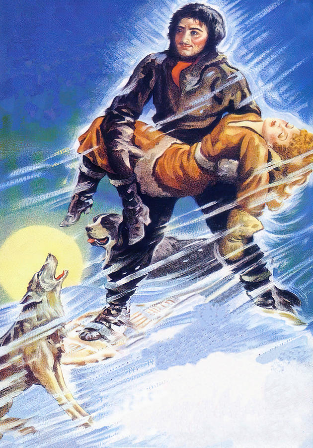 Call of the Wild, 1935, movie poster base painting Painting by Movie World Posters