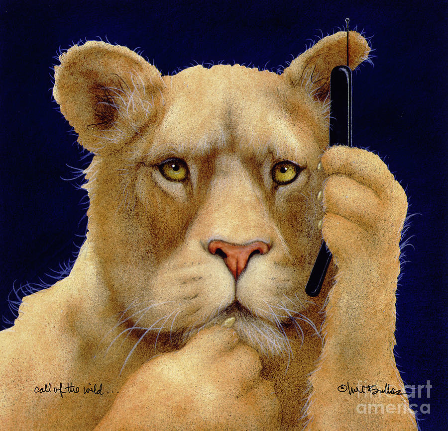 Call of the wild... Painting by Will Bullas