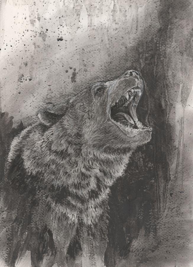 Call of the Wild Drawing by Michelle Garlock