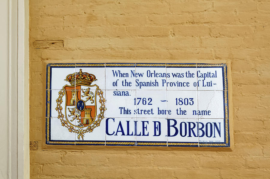 New Orleans Photograph - Calle De Bourbon by Sally Weigand