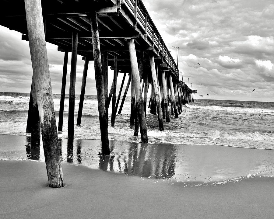 Calm Before The Storm BW Photograph by Susie Loechler
