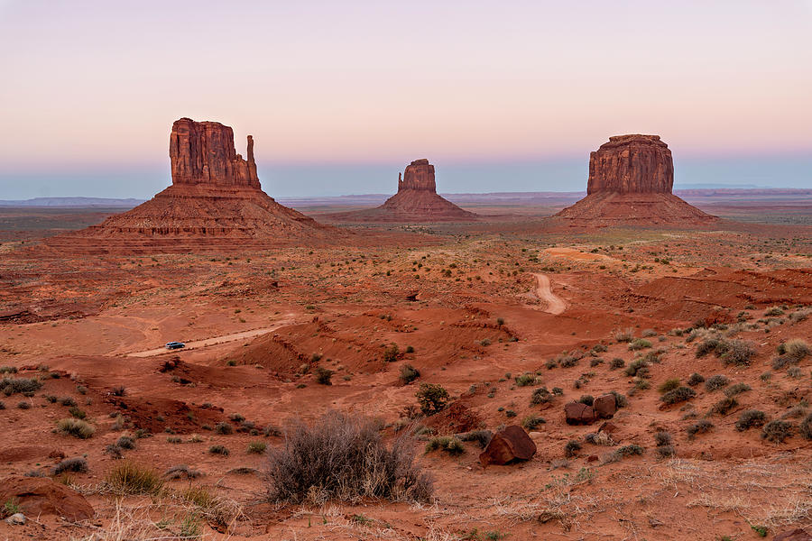 Calm Descends on Monument Valley Photograph by Margaret Pitcher