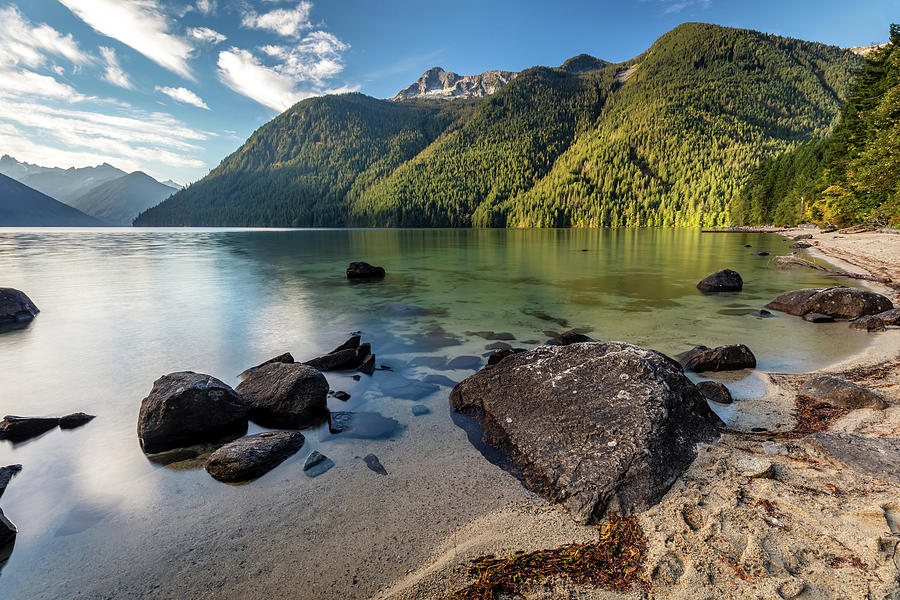 Calm Morning at Chilliwack Lake Photograph by Pierre Leclerc Photography