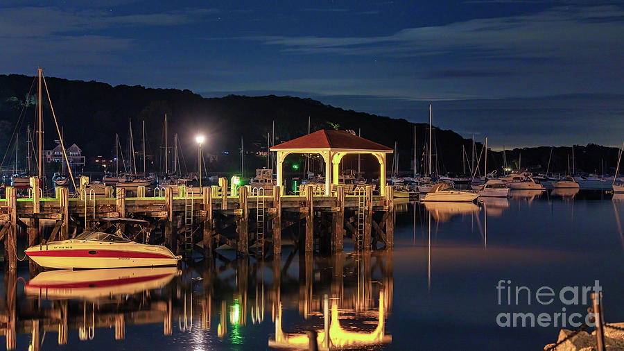 Calm Morning in Northport Harbor Photograph by Sean Mills