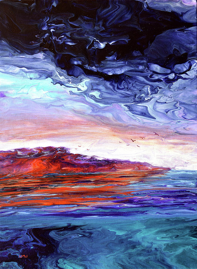 Calm Radiance Painting by Laura Iverson