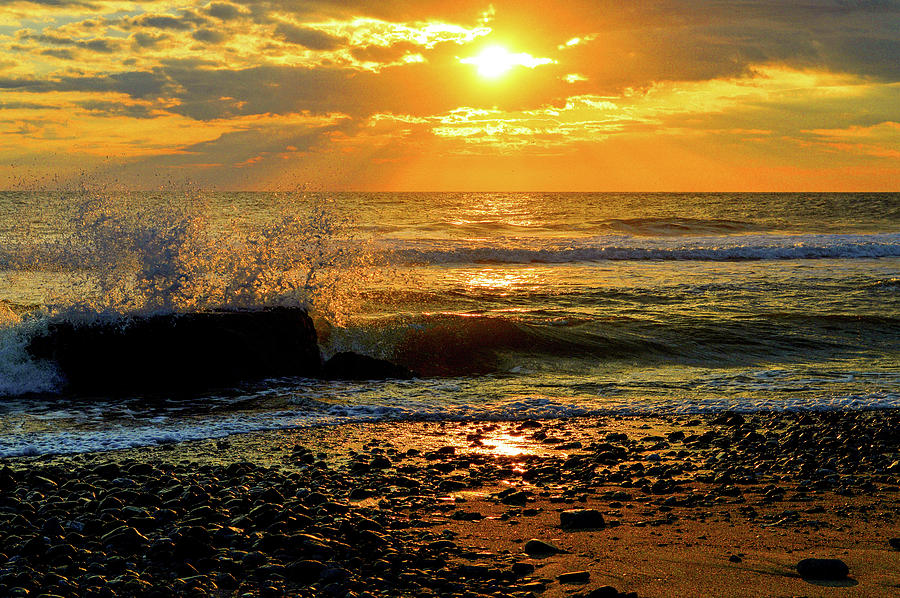 Calm Seas at Sunrise Photograph by Dianne Cowen Cape Cod Photography