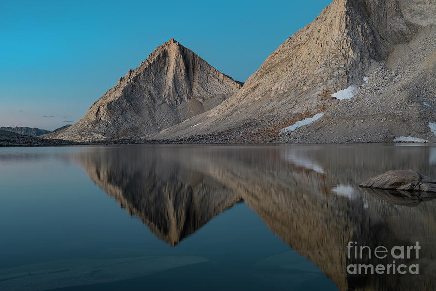 Mountain Photograph - Calm Symmetry by Peng Shi