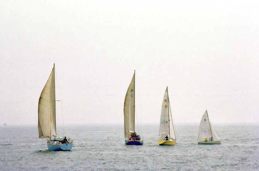 Calm Water Sail Photograph by Joe Darin