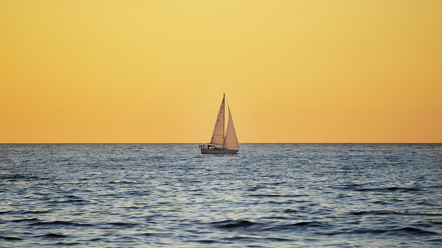 Sail Photograph - Calm Waters by GraphiGlyphics Photography Sail Photograph - Calm Waters by GraphiGlyphics Photography