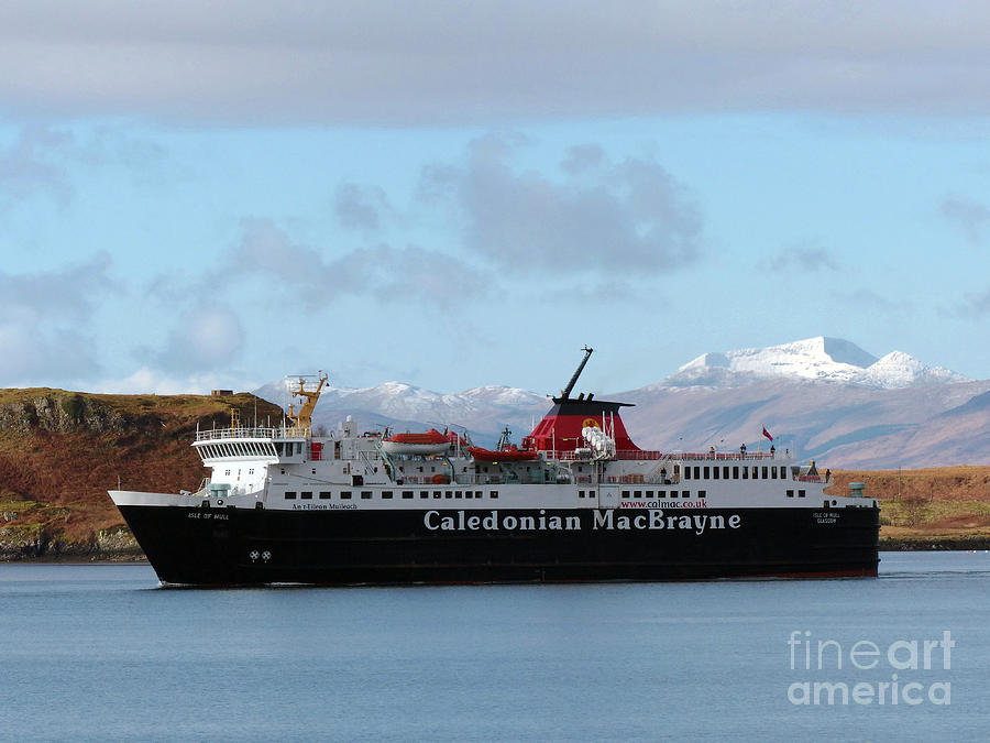 CalMac Ferry - Isle of Mull Photograph by Phil Banks