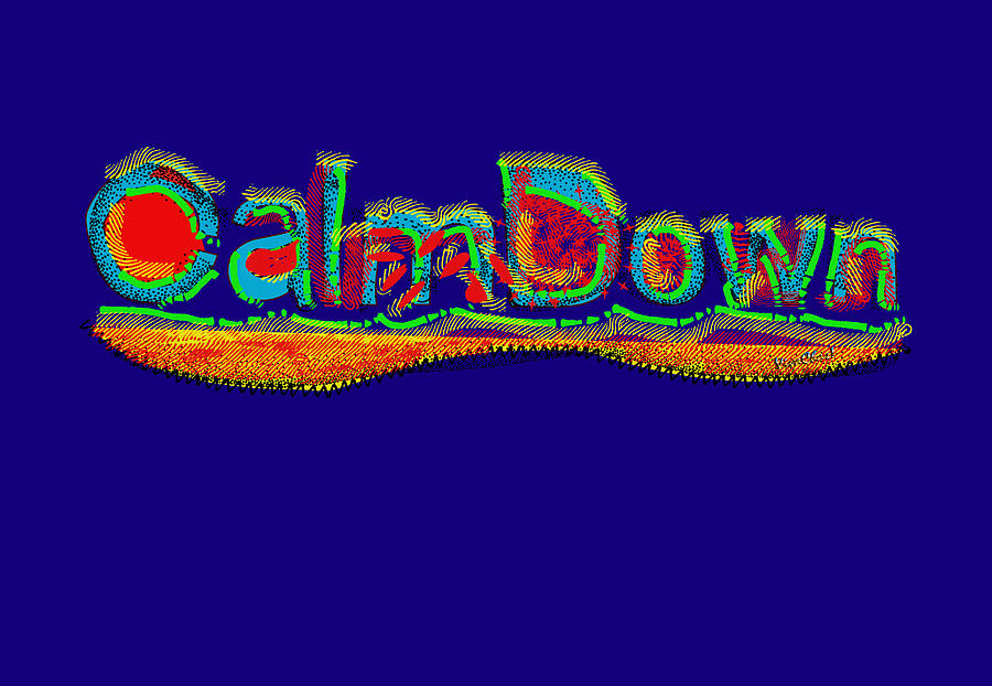 CalmDown Calm Down Digital Art by Chas Sinklier
