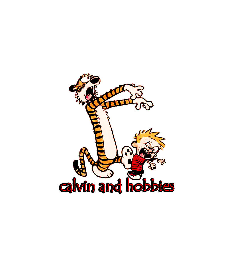 Calvin And Hobbies Zombie Digital Art by Berkah Design - Pixels