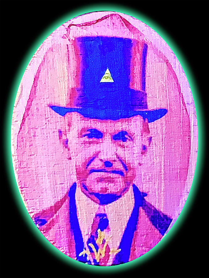 Calvin Coolidge Digital Art by Wunderle