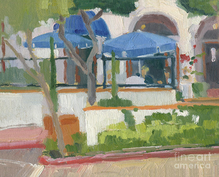 Calypso Cafe, San Clemente Painting by Paul Strahm