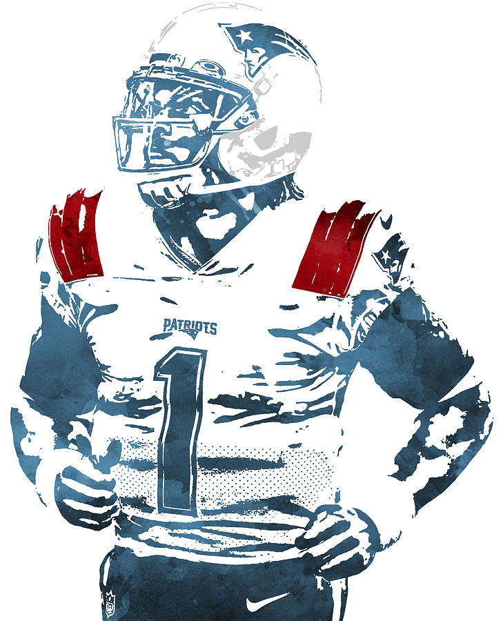 Cam Newton Poster Print, American Football Player, Artwork, Posters for  Wall, Canvas Art, Cam Newton Decor, Wall Art, No Frame Poster, Original Art