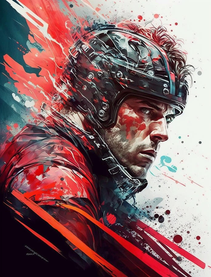 Cam Ward Digital Art by Thuy Dinh Thi - Pixels