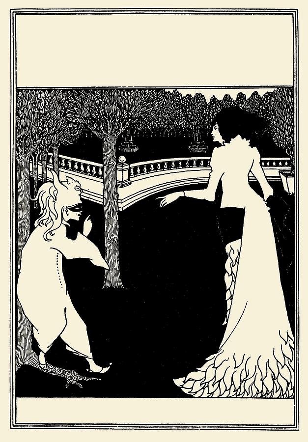 Aubrey Beardsley Drawing - Cambridge ABC cover 1920 by Aubrey Beardsley