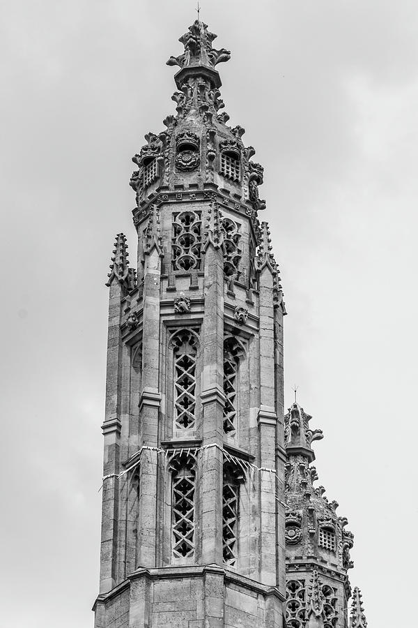 Cambridge University England Tower Photograph by John McGraw