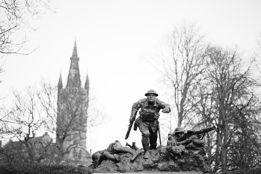 Cameronian Rifles War Memorial, Glasgow Photograph by Theasis