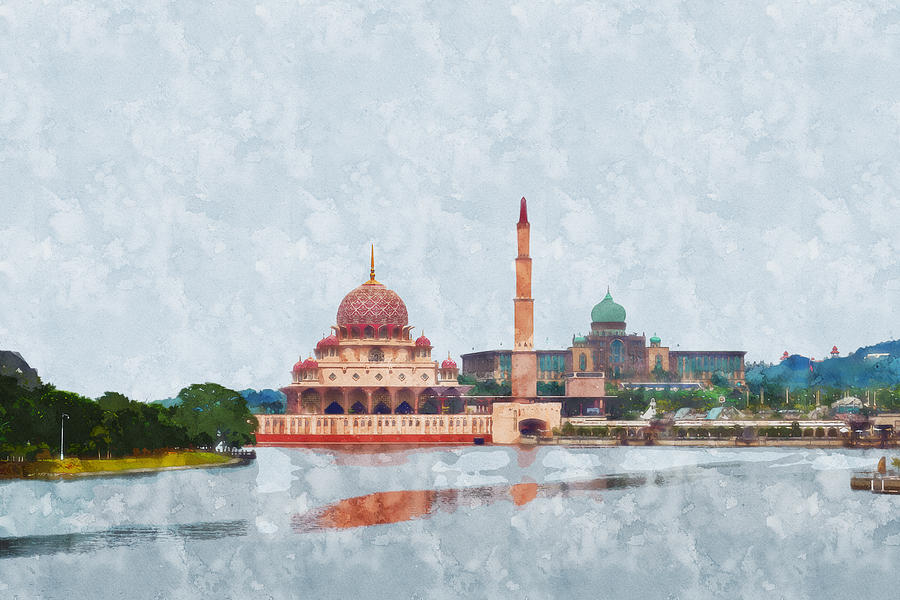 Cami Asian Malaysia Painting by Celestial Images