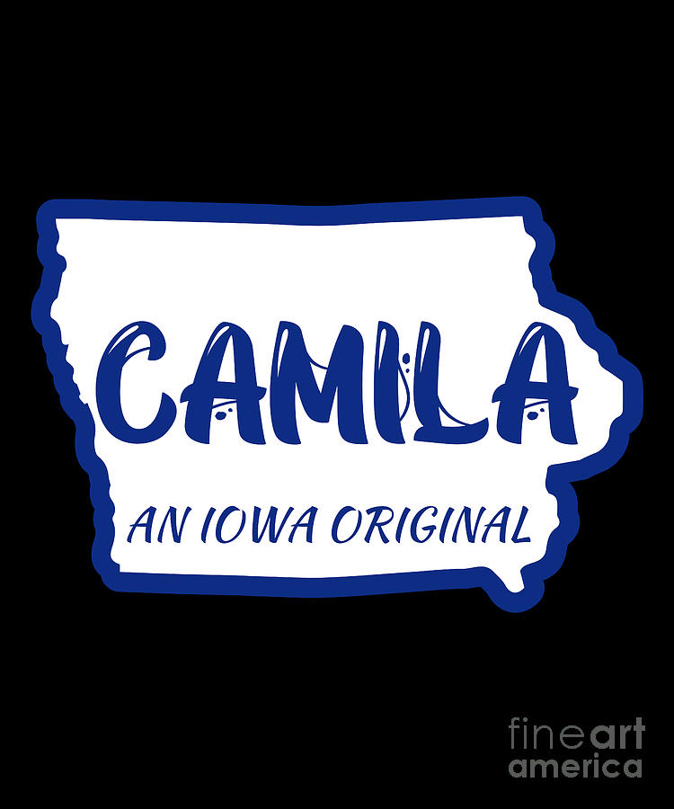 camila-an-iowa-original-with-outline-of-iowa-digital-art-by-chomper