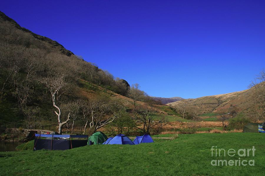 Camping at Llyn GwynantCamping at Llyn Gwynant in Snowdonia Photograph by Jeremy Hayden