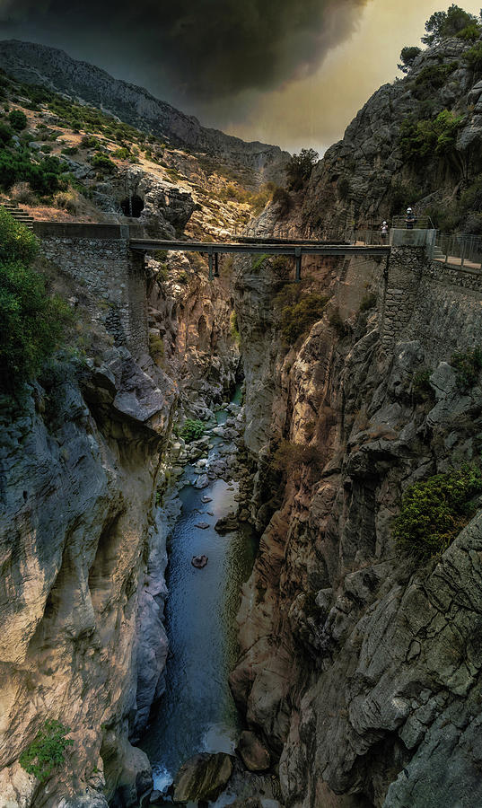 Caminito del Rey - the miners bridge Photograph by Micah Offman