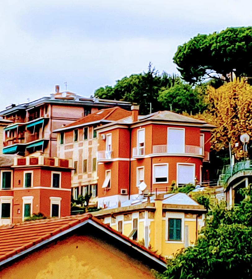 Camogli Homes Photograph by Meghan Gallagher