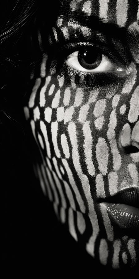 Zebra Photograph - Camouflage by My Head Cinema