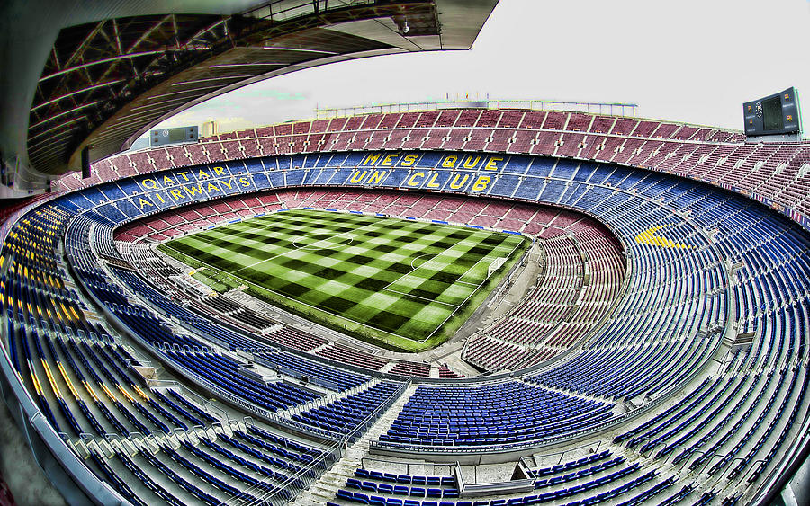 Camp Nou 4k Barcelona Stadium soccer HDR football stadium Barcelona ...