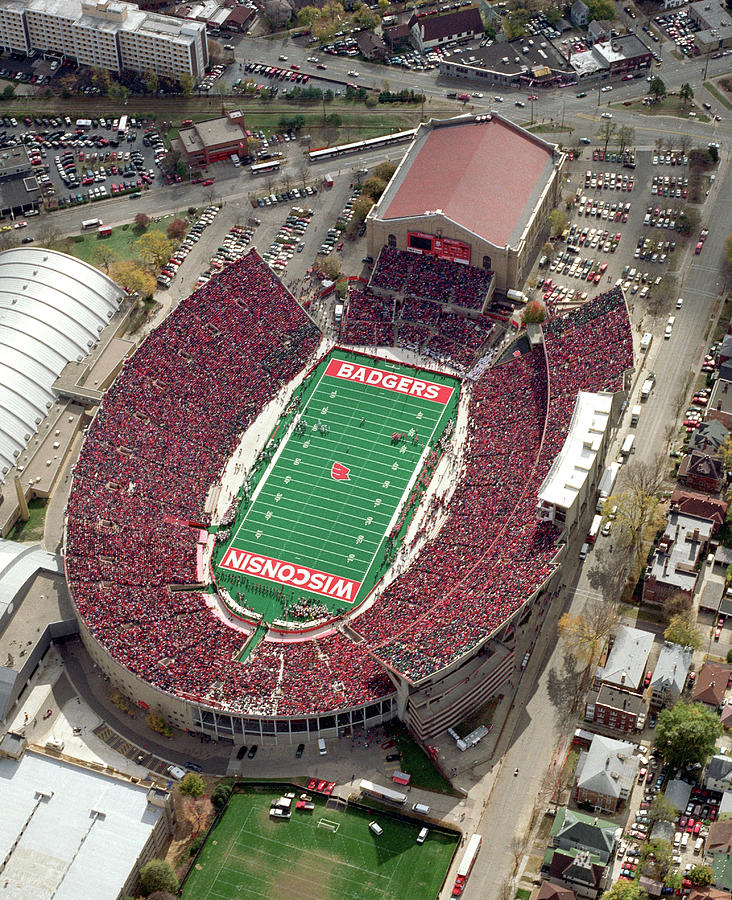 Camp Randall Stadium Photograph by Don Kerkhof - Fine Art America