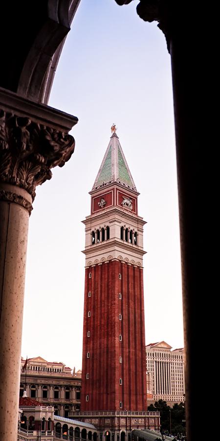 Campanile di San Marco Bell Tower in Las Vegas Photograph by Tatiana Travelways