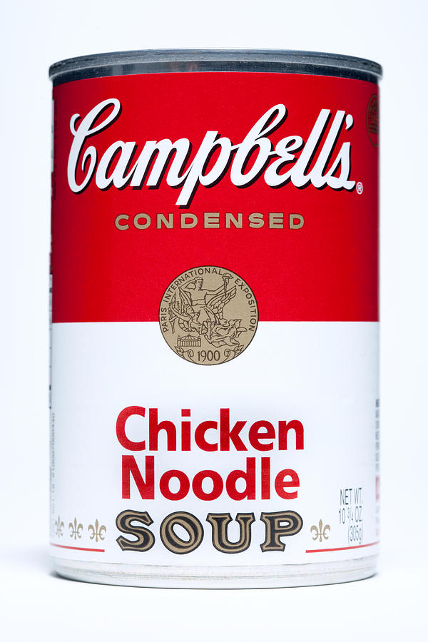Campbells Chicken Noodle Soup Photograph by ShutterWorx