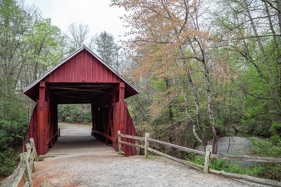 Campbells Covered Bridge 12 Photograph by Cindy Robinson