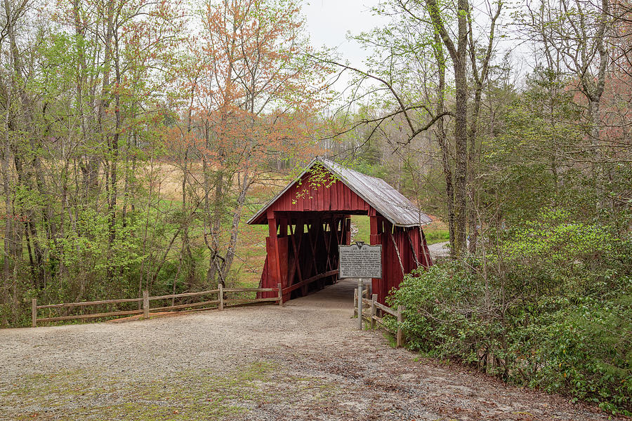Campbells Covered Bridge 16 Photograph by Cindy Robinson