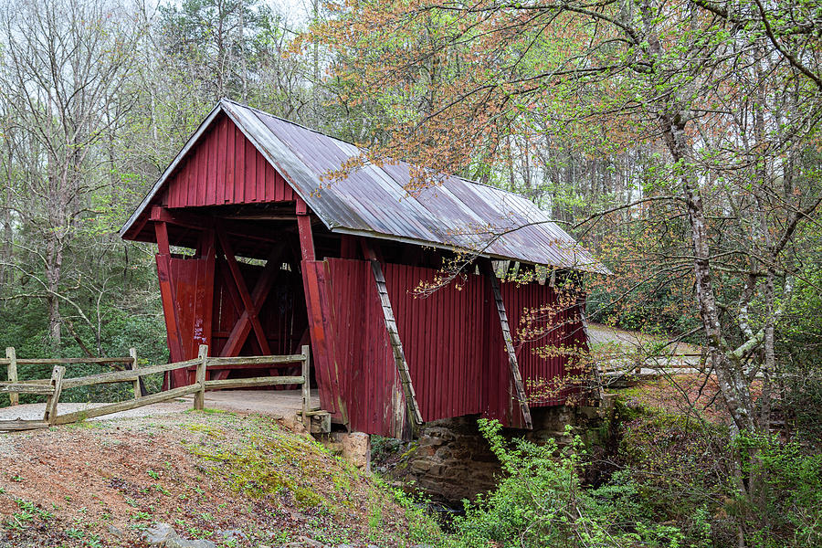 Campbells Covered Bridge 2 Photograph by Cindy Robinson