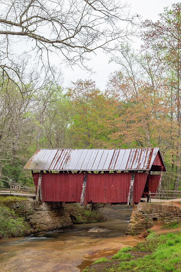 Campbells Covered Bridge 5 Photograph by Cindy Robinson