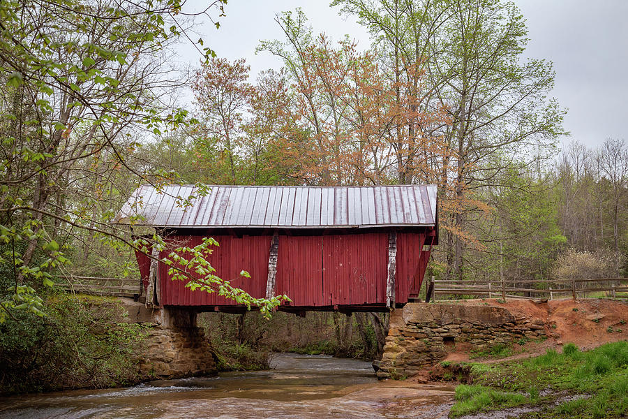 Campbells Covered Bridge 7 Photograph by Cindy Robinson