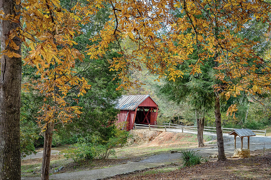 Campbells Covered Bridge Photograph by Jim Miller