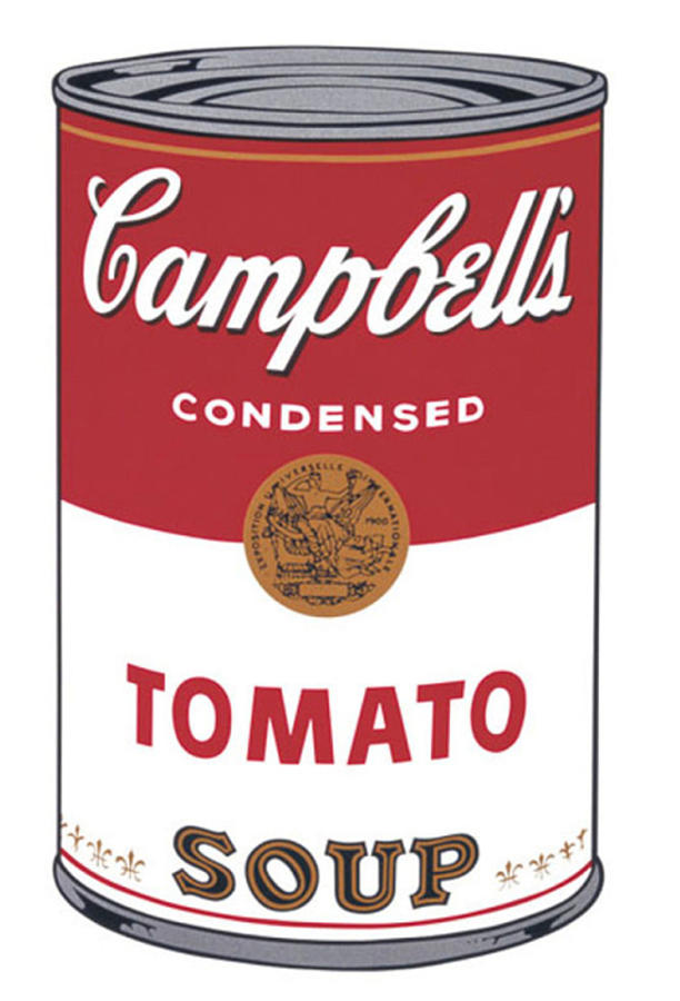 Cool Digital Art - Campbells Soup Tomato 1968 by Rihann Anegley